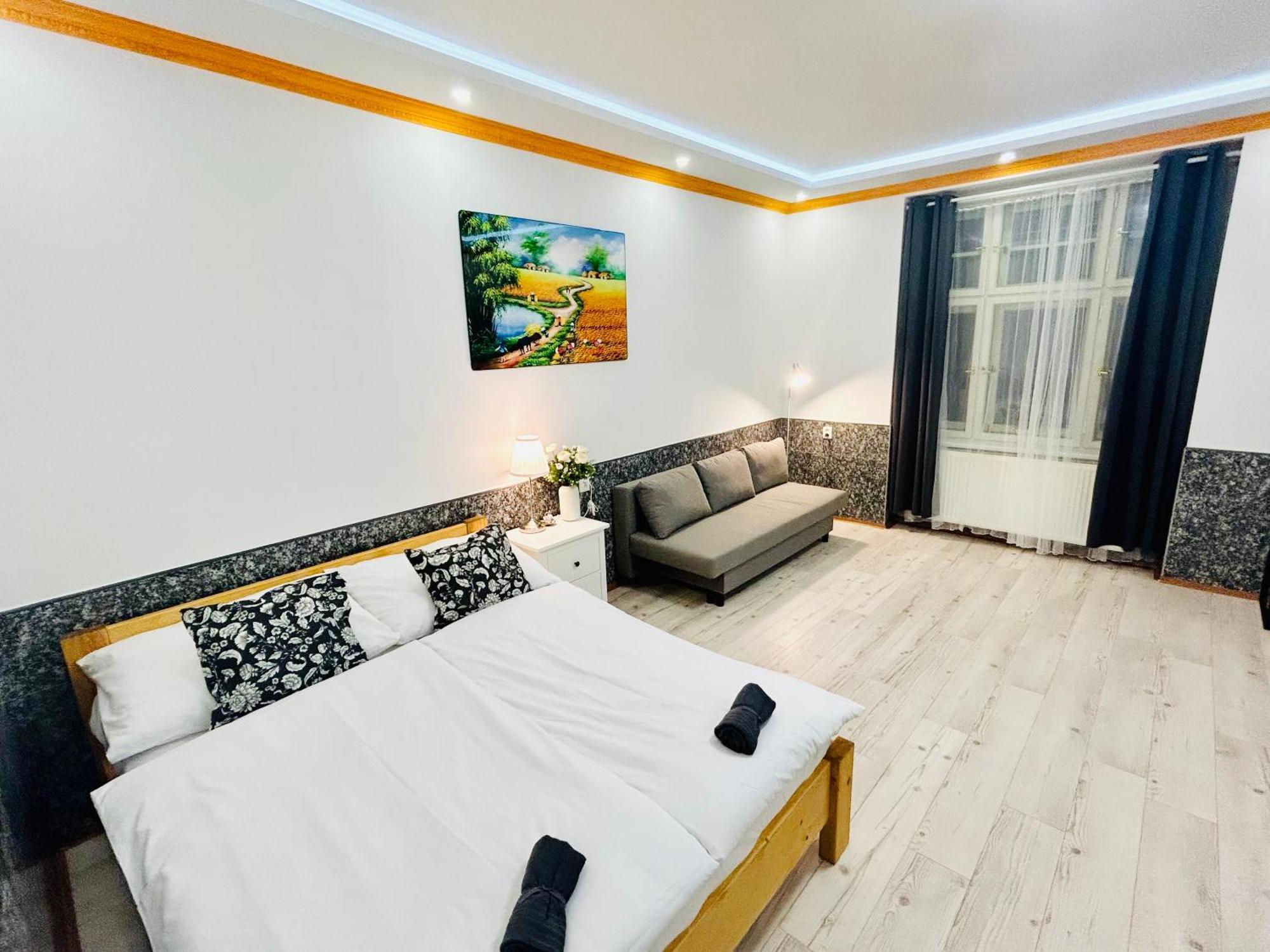 Modern Spacious Apartment In Center Praha Exteriér fotografie